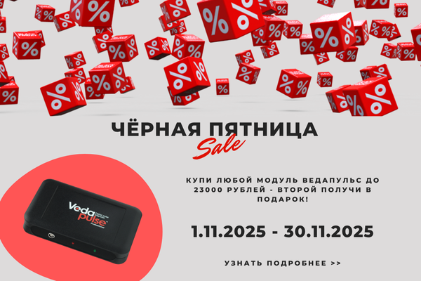 Чёрная пятница на ВедаПульс 2025!